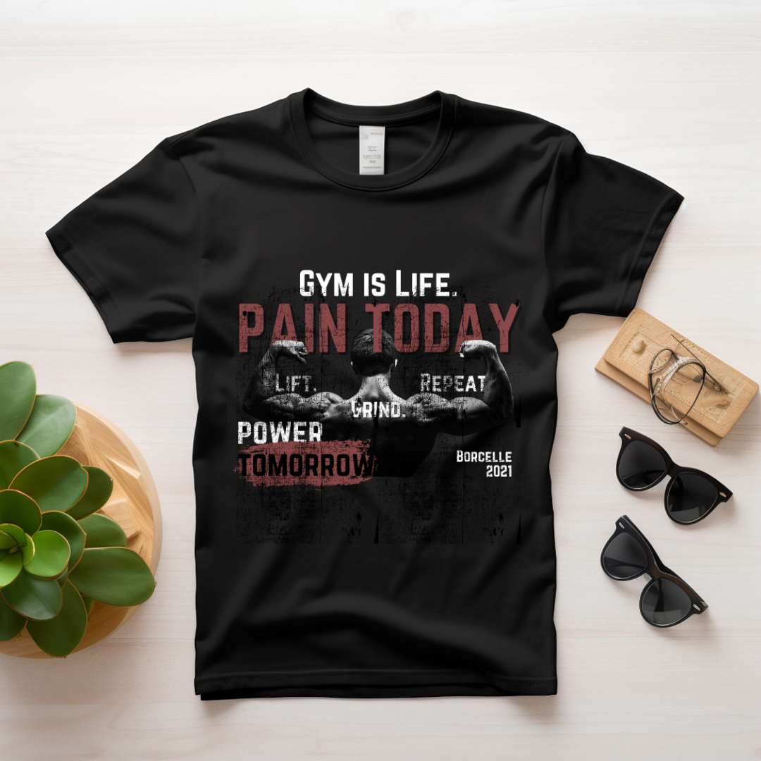 Gym is Life T-Shirt Classic Crew T-Shirt