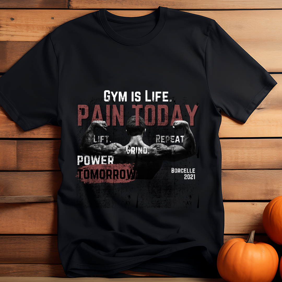 Gym is Life T-Shirt Classic Crew T-Shirt