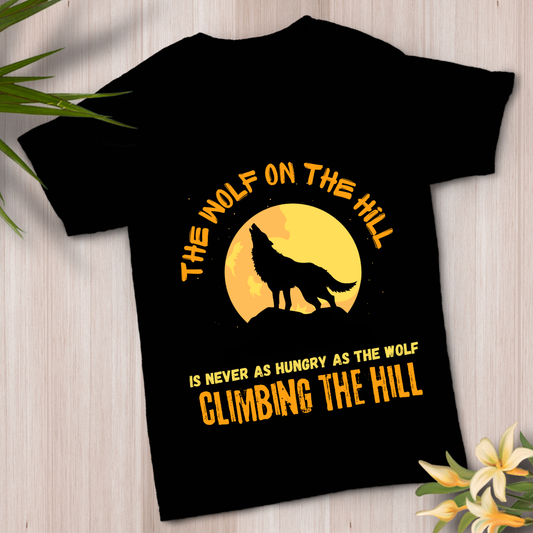 Wolf on the Hill T shirt